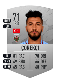 Kamil Çörekçi Common 71 OVR