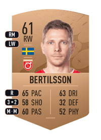 Johan Bertilsson Common 61 OVR