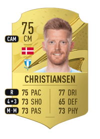 Anders Christiansen Rare 75 OVR