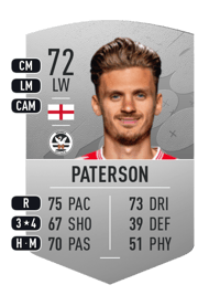 Jamie Paterson Common 72 OVR