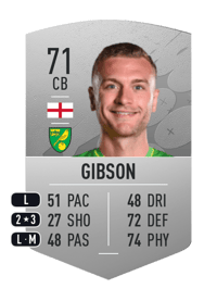 Ben Gibson Common 71 OVR