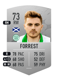 James Forrest Common 73 OVR