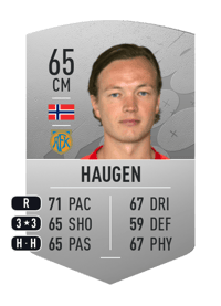 Fredrik Haugen Common 65 OVR