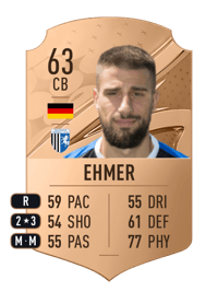 Max Ehmer Rare 63 OVR