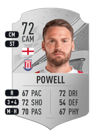 Nick Powell Rare 72 OVR