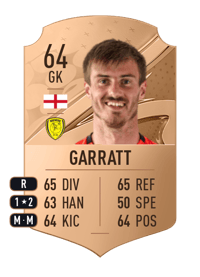 Ben Garratt Rare 64 OVR