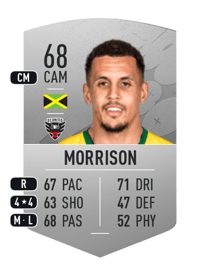 Ravel Morrison Common 68 OVR