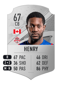 Doneil Henry Rare 67 OVR