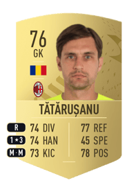 Ciprian Tătărușanu Common 76 OVR