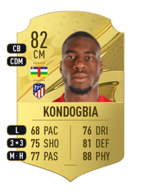 Geoffrey Kondogbia Rare 82 OVR