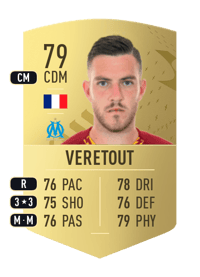 Jordan Veretout Common 79 OVR