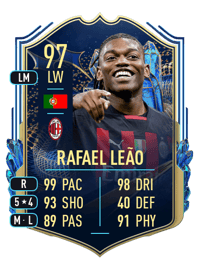 Rafael Leão Team of the Season 97 OVR