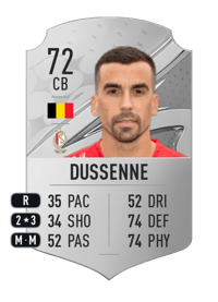 Noë Dussenne Rare 72 OVR
