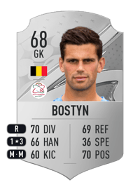 Louis Bostyn Rare 68 OVR