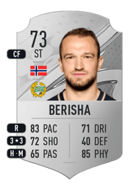 Veton Berisha Rare 73 OVR