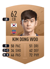 Kim Dong Woo Common 62 OVR