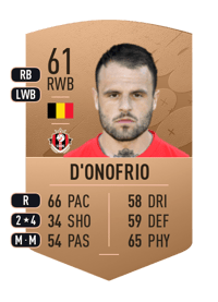 Francesco D'Onofrio Common 61 OVR
