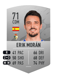 Erik Morán Common 71 OVR