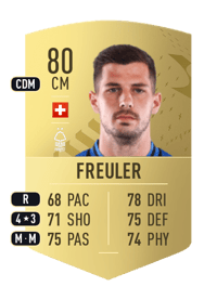 Remo Freuler Common 80 OVR