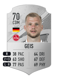 Johannes Geis Rare 70 OVR
