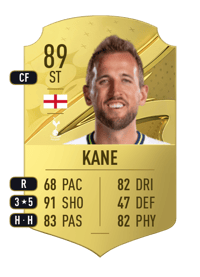 Harry Kane Rare 89 OVR