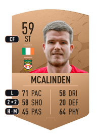 Liam McAlinden Common 59 OVR