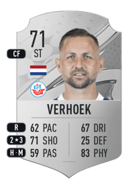 John Verhoek Rare 71 OVR