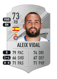 Aleix Vidal Rare 73 OVR