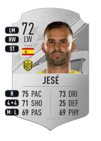 Jesé Rare 72 OVR