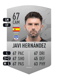 Javi Hernández Common 67 OVR