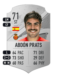 Abdón Prats Rare 71 OVR