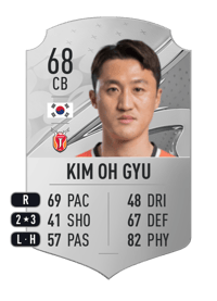 Kim Oh Gyu Rare 68 OVR