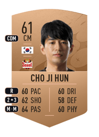 Cho Ji Hun Common 61 OVR