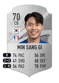 Min Sang Gi Rare 70 OVR