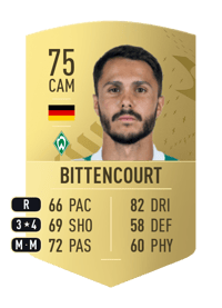 Leonardo Bittencourt Common 75 OVR