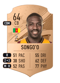 Yann Songo'o Rare 64 OVR