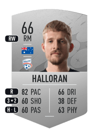 Ben Halloran Common 66 OVR
