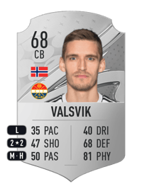 Gustav Valsvik Rare 68 OVR