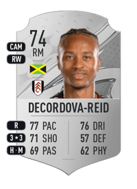 Bobby Decordova-Reid Rare 74 OVR