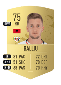 Iván Balliu Common 75 OVR