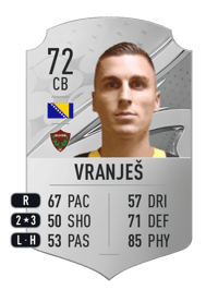 Ognjen Vranješ Rare 72 OVR