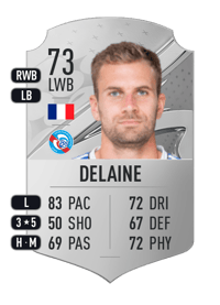 Thomas Delaine Rare 73 OVR