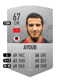 Yassin Ayoub Common 67 OVR
