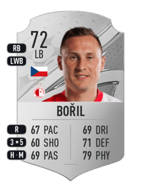 Jan Bořil Rare 72 OVR