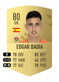 Edgar Badia Common 80 OVR