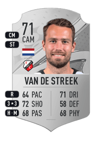 Sander van de Streek Rare 71 OVR