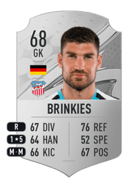 Johannes Brinkies Rare 68 OVR