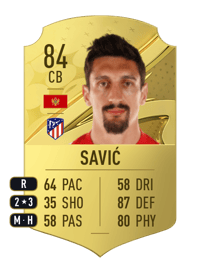 Stefan Savić Rare 84 OVR