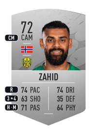 Ghayas Zahid Common 72 OVR