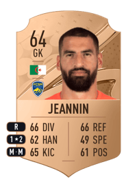 Mehdi Jeannin Rare 64 OVR